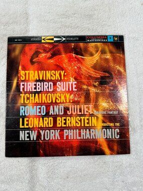 Stravinsky Firebird Suite & Tchaikovsky Romeo And Juliet Overture Columbia LP 33